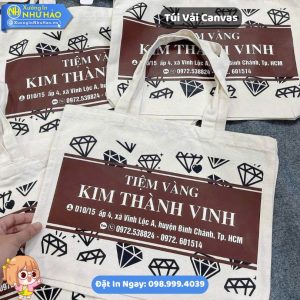 In Túi Vải Canvas Theo Yêu Cầu Giá Tại Xưởng: Giải Pháp Quà Tặng Doanh Nghiệp Thân Thiện Môi Trường Và Tối Ưu Chi Phí Marketing