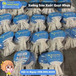 Xưởng Sản Xuất Quạt Nhựa Theo Yêu Cầu - Báo Giá In Quạt Nhựa Cầm Tay Chi Tiết Cho Doanh Nghiệp