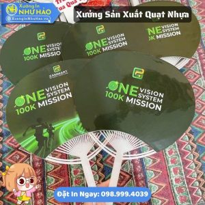 Xưởng Sản Xuất Quạt Nhựa Theo Yêu Cầu - Báo Giá In Quạt Nhựa Cầm Tay Chi Tiết Cho Doanh Nghiệp