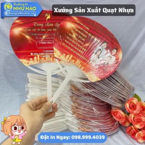 Xưởng Sản Xuất Quạt Nhựa Theo Yêu Cầu - Báo Giá In Quạt Nhựa Cầm Tay Chi Tiết Cho Doanh Nghiệp