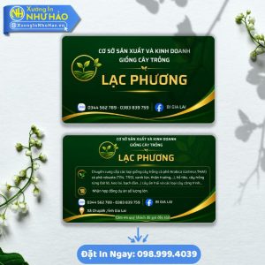 In Card Visit Bo Góc Giá Rẻ Theo Yêu Cầu Tại Xưởng In Như Hảo - Card Visit Bo Góc Đẹp Sang Trọng
