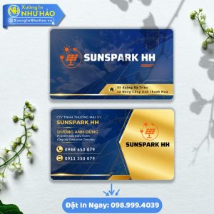 In Card Visit Bo Góc Giá Rẻ Theo Yêu Cầu Tại Xưởng In Như Hảo - Card Visit Bo Góc Đẹp Sang Trọng