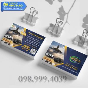 Đặt In Card Visit Dịch Vụ Lái Xe Hộ Theo Yêu Cầu Đạt Chuẩn Cao - Giá Rẻ Tại Xưởng Như Hảo