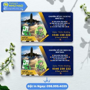 Đặt In Card Visit Dịch Vụ Lái Xe Hộ Theo Yêu Cầu Đạt Chuẩn Cao - Giá Rẻ Tại Xưởng Như Hảo
