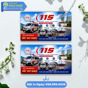 Đặt Làm Card Visit Xe Cứu Hộ 24/7 Thiết Kế Theo Yêu Cầu - Mẫu Card Xe Dịch Vụ Cứu Hộ Giao Thông Uy Tín Toàn Quốc