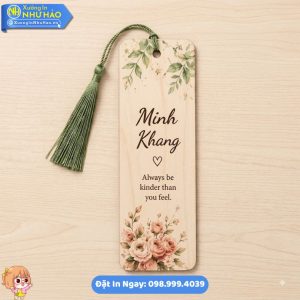 Bookmark Kẹp Đánh Dấu Sách Thiết Kế Theo Yêu Cầu - Xu Hướng Quà Lưu Niệm Độc Lạ