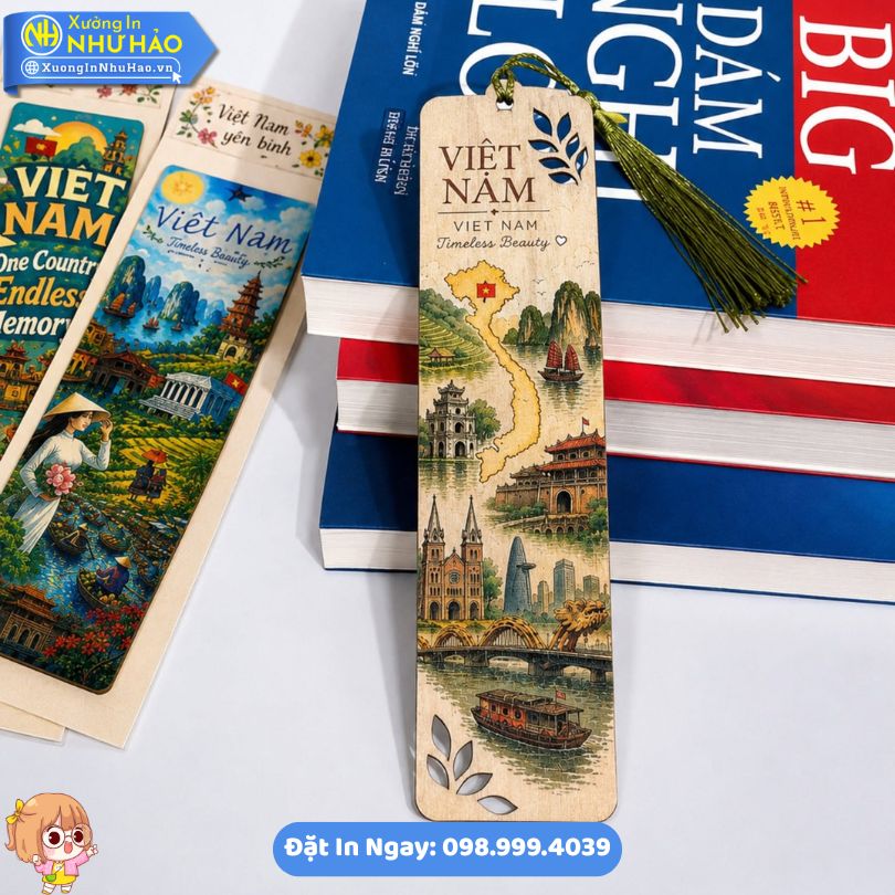 Bookmark Thẻ Kẹp Sách In Địa Danh Nổi Tiếng Việt Nam (31) In Bookmark Theo Yêu Cầu Hà Nội Độc Đáo Giá Rẻ Thiết Kế Đẹp Mắt - Đa Dạng Chất Liệu Giá Sỉ Cạnh Tranh