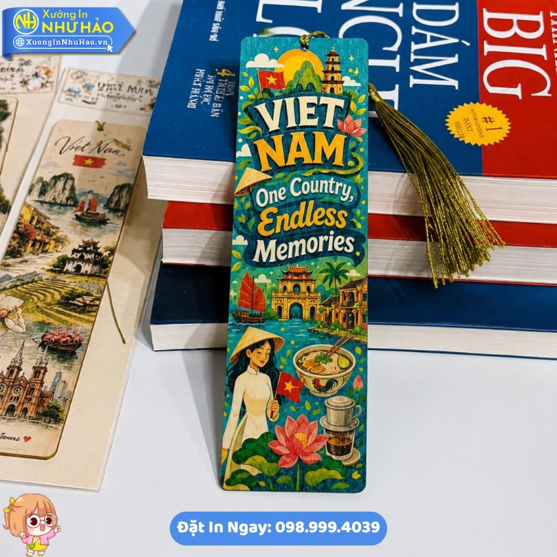 Bookmark Thẻ Kẹp Sách In Địa Danh Nổi Tiếng Việt Nam (35) In Bookmark Theo Yêu Cầu Hà Nội Độc Đáo Giá Rẻ Thiết Kế Đẹp Mắt - Đa Dạng Chất Liệu Giá Sỉ Cạnh Tranh