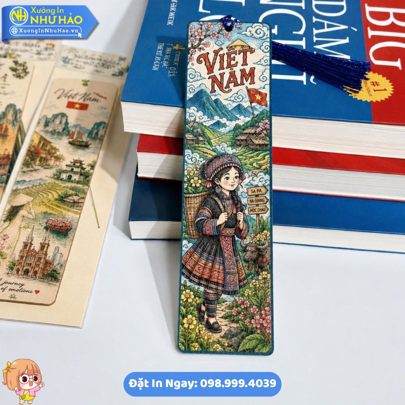Bookmark Thẻ Kẹp Sách In Địa Danh Nổi Tiếng Việt Nam (36) In Bookmark Theo Yêu Cầu Hà Nội Độc Đáo Giá Rẻ Thiết Kế Đẹp Mắt - Đa Dạng Chất Liệu Giá Sỉ Cạnh Tranh