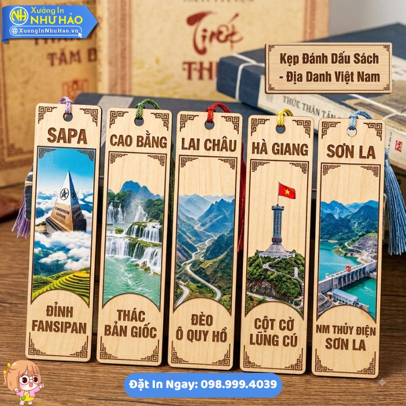 Bookmark The Kep Sach In Dia Danh Noi Tieng Viet Nam Bookmark Thẻ Kẹp Sách In Địa Danh Nổi Tiếng Việt Nam Theo Yêu Cầu Làm Đồ Lưu Niệm Đẹp