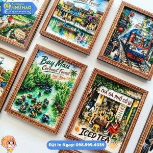 Xưởng Chế Tác Magnet Quà Lưu Niệm Đà Lạt Theo Yêu Cầu Cho Các Shop Quà Lưu Niệm Uy Tín