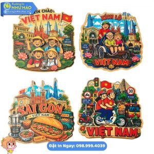 Đặt Làm Magnet Quà Lưu Niệm Đà Nẵng Thiết Kế Theo Yêu Cầu Làm Magnet Dán Tủ Lạnh