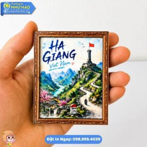 Bộ Sưu Tập Magnet Quà Lưu Niệm Du Lịch Hà Giang In Hình Độc Đáo Để Làm Đồ Lưu Niệm Ý Nghĩa