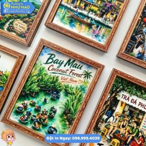 Bộ Sưu Tập Magnet Quà Lưu Niệm Du Lịch Hà Giang In Hình Độc Đáo Để Làm Đồ Lưu Niệm Ý Nghĩa
