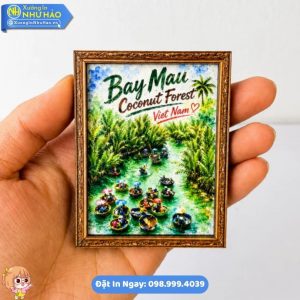 Magnet Quà Lưu Niệm Du Lịch Mộc Châu Thiết Kế Làm Magnet Theo Yêu Cầu Đẹp Độc Lạ