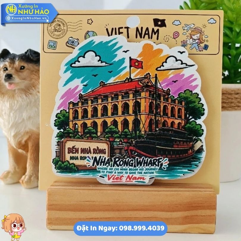Magnet Qua Luu Niem Du Lich Thanh Pho Ho Chi Minh 4 Magnet Quà Lưu Niệm Du Lịch Thành Phố Hồ Chí Minh Theo Yêu Cầu Bằng Gỗ Làm Magnet Dán Tủ Lạnh Cao Cấp