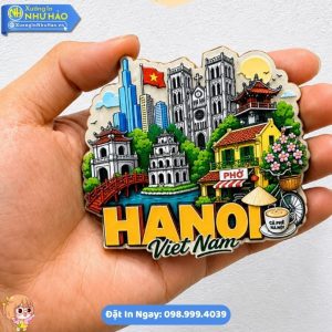 Đặt Làm Magnet Quà Lưu Niệm Hà Nội Cho Người Nước Ngoài Đẹp Độc Lạ Theo Yêu Cầu Bản Sắc Việt