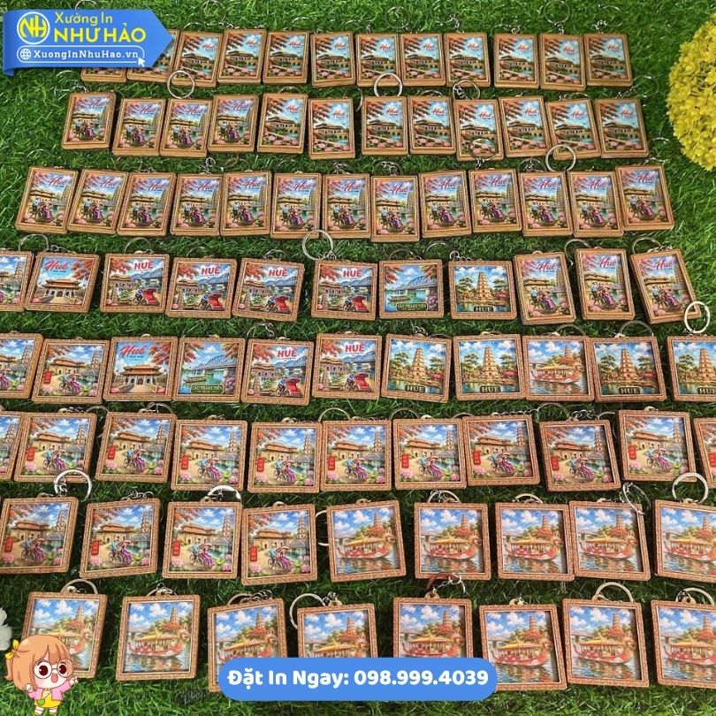 Moc Khoa Go Khung Anh Dia Danh Noi Tieng Viet Nam 5 Móc Khóa Gỗ Khung Ảnh Địa Danh Nổi Tiếng Việt Nam Thiết Kế Độc Quyền Theo Yêu Cầu Tại Xưởng In Như Hảo