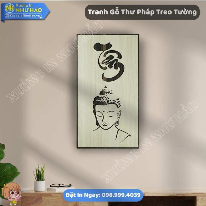 Tranh Go Thu Phap Treo Tuong 3 Đặt Mua Tranh Gỗ Thư Pháp Treo Tường Theo Yêu Cầu Kết Hợp Tranh Gỗ Decor Sang Trọng