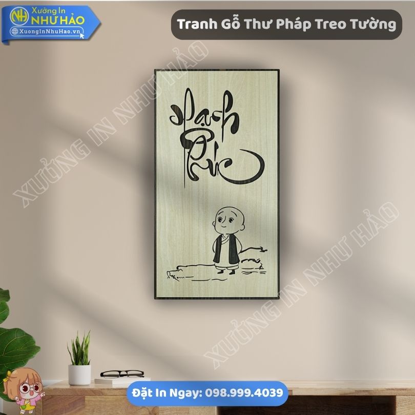 Tranh Go Thu Phap Treo Tuong 4 Đặt Mua Tranh Gỗ Thư Pháp Treo Tường Theo Yêu Cầu Kết Hợp Tranh Gỗ Decor Sang Trọng