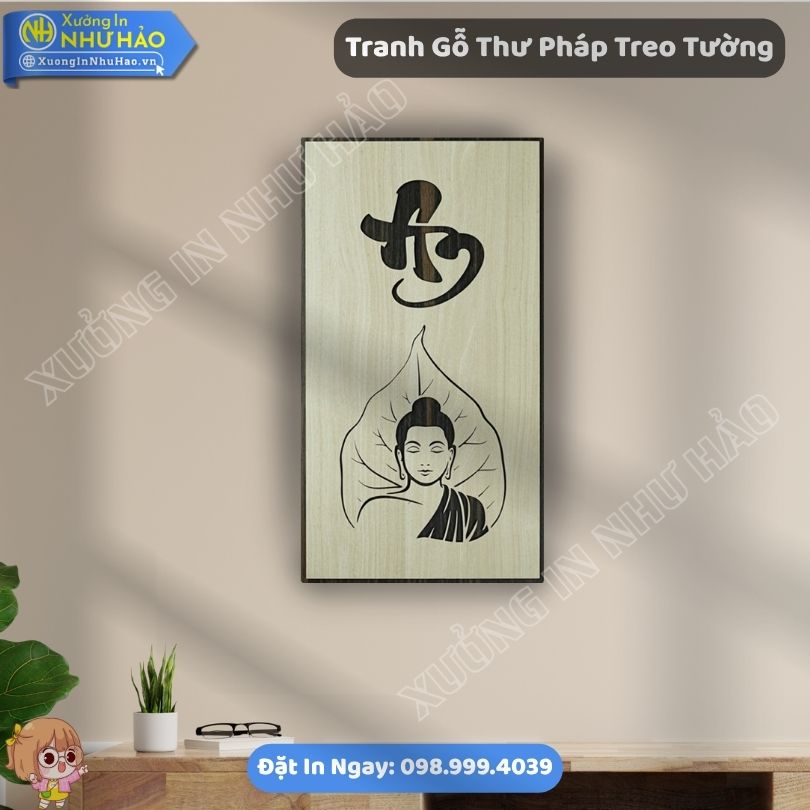 Tranh Go Thu Phap Treo Tuong 5 Đặt Mua Tranh Gỗ Thư Pháp Treo Tường Theo Yêu Cầu Kết Hợp Tranh Gỗ Decor Sang Trọng