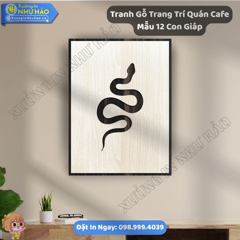 Tranh Go Trang Tri Quan Cafe Mau 12 Con Giap 3 Xưởng Chế Tác Tranh Gỗ Trang Trí Quán Cafe Mẫu 12 Con Giáp Theo Yêu Cầu Uy - Phối Hợp Tranh Gỗ Decor Đẹp