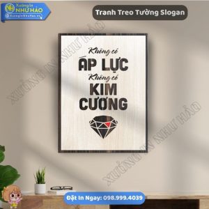 Tranh Gỗ Decor Treo Tường Cao Cấp Thúc Đẩy Năng Suất Làm Việc Tại Xưởng In Như Hảo