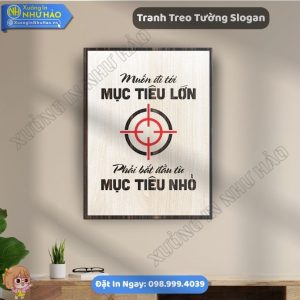 Tranh Gỗ Decor Treo Tường Cao Cấp Thúc Đẩy Năng Suất Làm Việc Tại Xưởng In Như Hảo