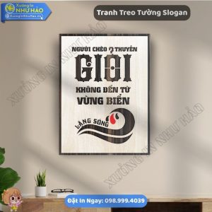 Tranh Gỗ Động Lực Trang Trí Văn Phòng Đẹp Giá Tốt Tại Xưởng Như Hảo - Tranh Slogan Treo Tường Gỗ MDF Chống Ẩm