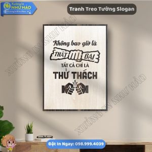 Tranh Treo Tường Slogan Độc Đáo Thiết Kế Theo Yêu Cầu - Xưởng Sản Xuất Như Hảo Mang Lại Giải Pháp Động Lực Tuyệt Vời Cho Văn Phòng Công Ty