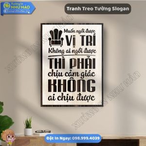 Tranh Gỗ Treo Tường Slogan Động Lực Gia Công Theo Yêu Cầu Đẹp Bền Giá Tốt Toàn Quốc - Thiết Kế Theo Yêu Cầu Cho Quán Cà Phê