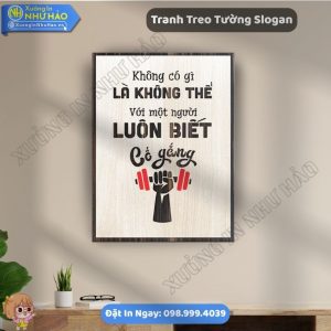 Tranh Gỗ Treo Tường Slogan Động Lực Gia Công Theo Yêu Cầu Đẹp Bền Giá Tốt Toàn Quốc - Thiết Kế Theo Yêu Cầu Cho Quán Cà Phê