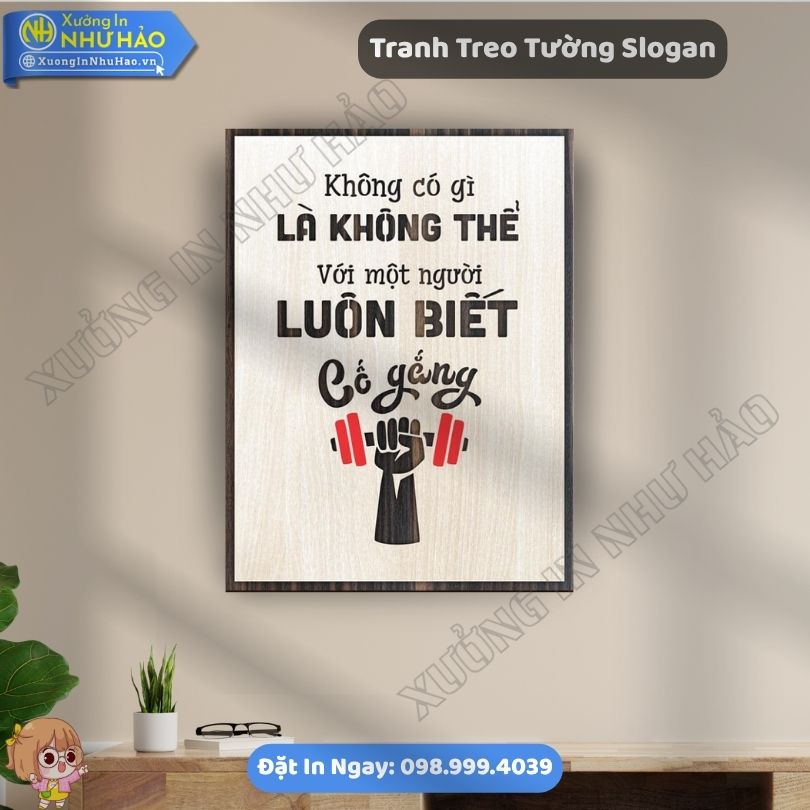Tranh Treo Tuong Slogan 22 Tranh Gỗ Treo Tường Slogan Động Lực Gia Công Theo Yêu Cầu Đẹp Bền Giá Tốt Toàn Quốc - Thiết Kế Theo Yêu Cầu Cho Quán Cà Phê