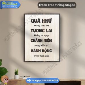 Tranh Slogan Động Lực Văn Phòng Đẹp Giá Tốt Thiết Kế Theo Yêu Cầu Tại Xưởng In Như Hảo