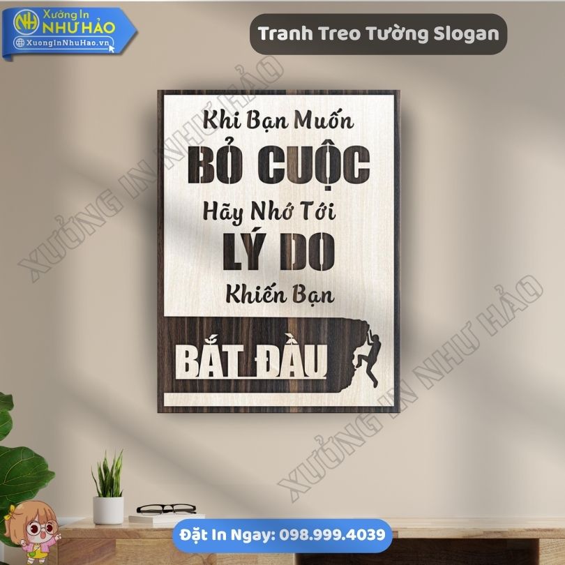 Tranh Treo Tuong Slogan 4 Tranh Treo Tường Slogan Độc Đáo Thiết Kế Theo Yêu Cầu - Xưởng Sản Xuất Như Hảo Mang Lại Giải Pháp Động Lực Tuyệt Vời Cho Văn Phòng Công Ty