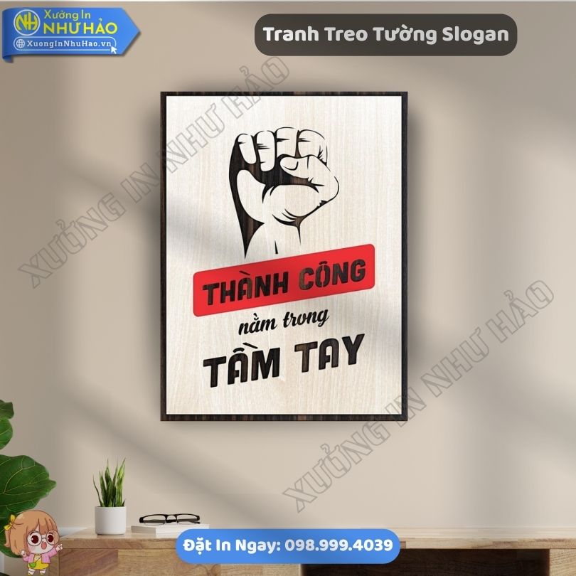 Tranh Treo Tuong Slogan 5 Tranh Treo Tường Slogan Độc Đáo Thiết Kế Theo Yêu Cầu - Xưởng Sản Xuất Như Hảo Mang Lại Giải Pháp Động Lực Tuyệt Vời Cho Văn Phòng Công Ty