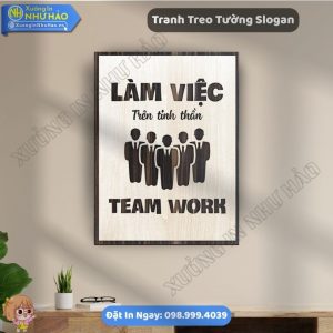 Xưởng In Tranh Slogan Treo Văn Phòng Uy Tín Chất Lượng Cao Giá Tốt Tại Xưởng Như Hảo - Tranh Slogan Treo Văn Phòng Thúc Đẩy Năng Suất