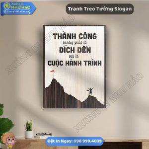 Xưởng In Tranh Slogan Treo Văn Phòng Uy Tín Chất Lượng Cao Giá Tốt Tại Xưởng Như Hảo - Tranh Slogan Treo Văn Phòng Thúc Đẩy Năng Suất