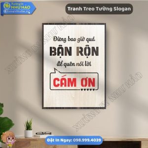 Xưởng In Tranh Slogan Treo Văn Phòng Uy Tín Chất Lượng Cao Giá Tốt Tại Xưởng Như Hảo - Tranh Slogan Treo Văn Phòng Thúc Đẩy Năng Suất