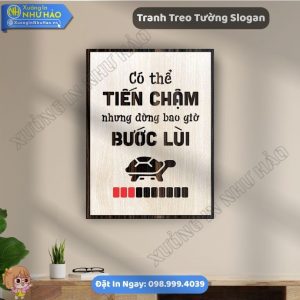 Đặt Tranh Treo Tường Slogan Theo Yêu Cầu Đẹp Cho Văn Phòng Tại Như Hảo - Tranh Khẩu Hiệu Văn Phòng