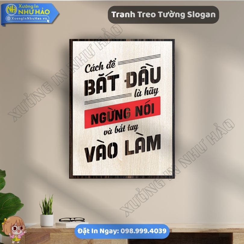 Tranh Treo Tuong Slogan 69 Mẫu Tranh Tạo Động Lực Slogan Văn Phòng Thiết Kế Theo Yêu Cầu Độc Đáo