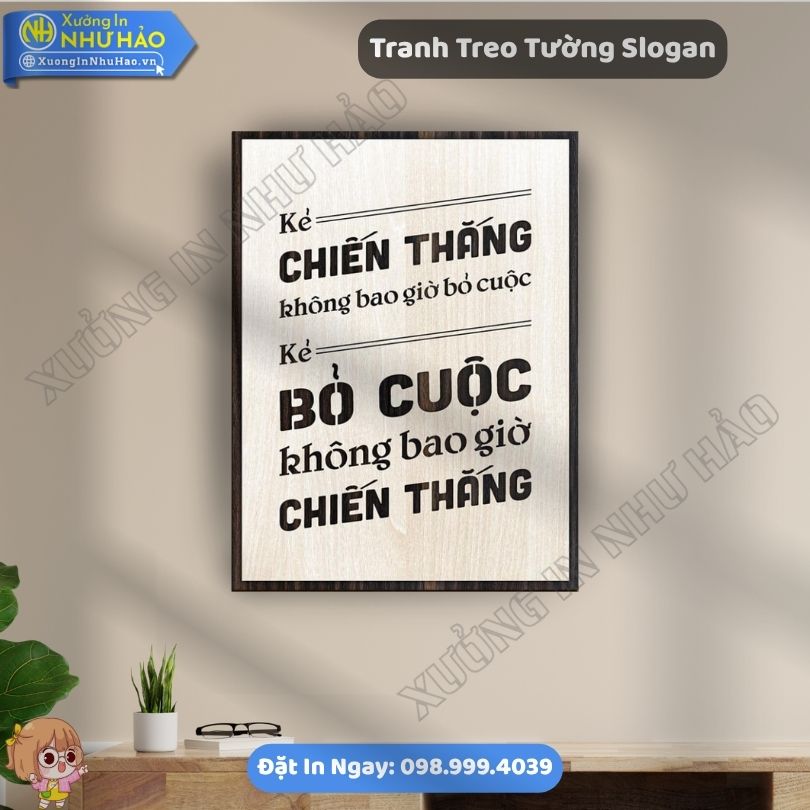 Tranh Treo Tuong Slogan 78 Đặt Làm Tranh Động Lực Văn Phòng Và Tranh Khẩu Hiệu Văn Phòng Theo Yêu Cầu Uy Tín