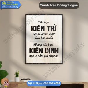 Đặt Làm Tranh Động Lực Văn Phòng Và Tranh Khẩu Hiệu Văn Phòng Theo Yêu Cầu Uy Tín