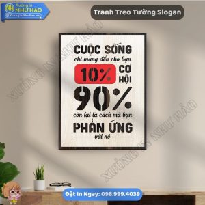 Đặt Làm Tranh Động Lực Văn Phòng Và Tranh Khẩu Hiệu Văn Phòng Theo Yêu Cầu Uy Tín