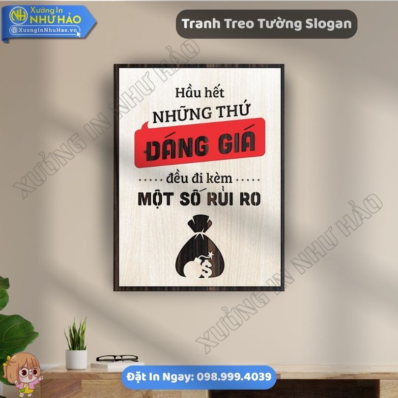 Tranh Treo Tuong Slogan 91 In Tranh Slogan Treo Văn Phòng Theo Yêu Cầu Chất Lượng Cao Bền Đẹp Giá Tốt Nhất Tại Xưởng Tranh Gỗ Như Hảo