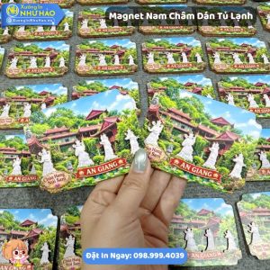 Đặt Làm Magnet Quà Lưu Niệm Địa Điểm Du Lịch An Giang Theo Yêu Cầu Cho Shop Quà Lưu Niệm