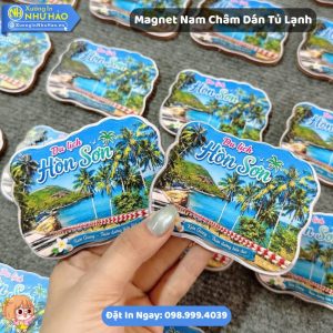 Đặt Làm Magnet Dán Tủ Lạnh Magnet Quà Lưu Niệm Địa Điểm Du Lịch Kiên Giang Theo Yêu Cầu